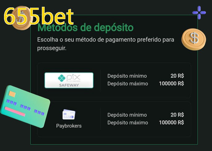 O cassino 655betbet oferece uma grande variedade de métodos de pagamento