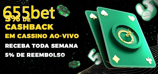 Promoções do cassino ao Vivo 655bet